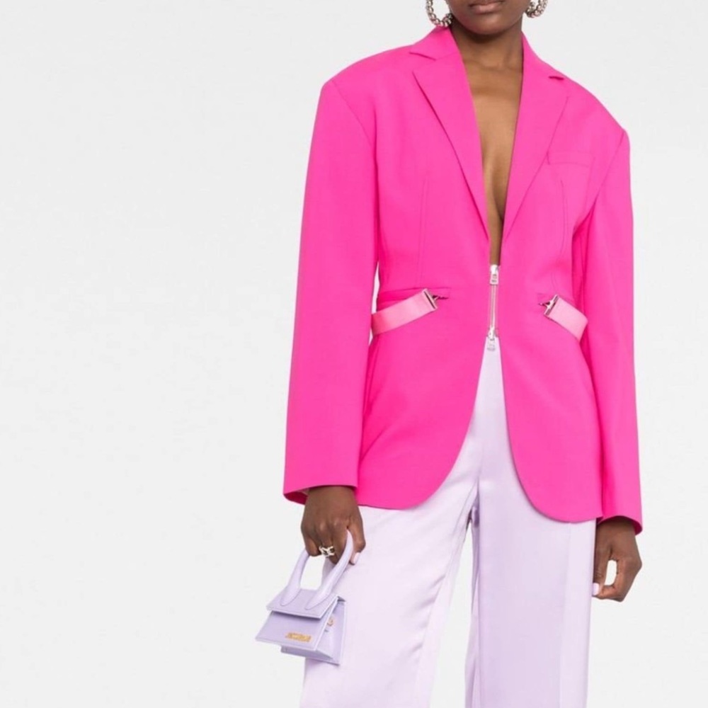 Jacquemus jacket pink blazer